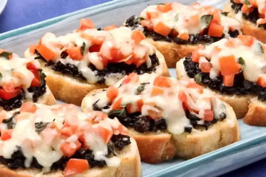 Bruschettas Receita Simples e Deliciosa